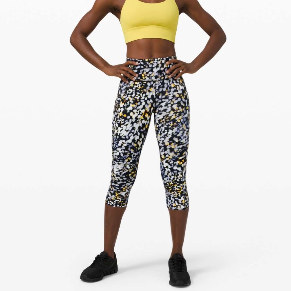 Lululemon Women’s Size 12 Fast and Free Crop II 19" Workout Yoga Legging